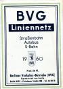 BVG Liniennetz 1960 Berlin (West)