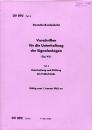 DV 892 Teil 4 Vorschriften für die Unterhaltung der Signalanlagen Unterhaltung und Prüfung des Felderblocks 1963